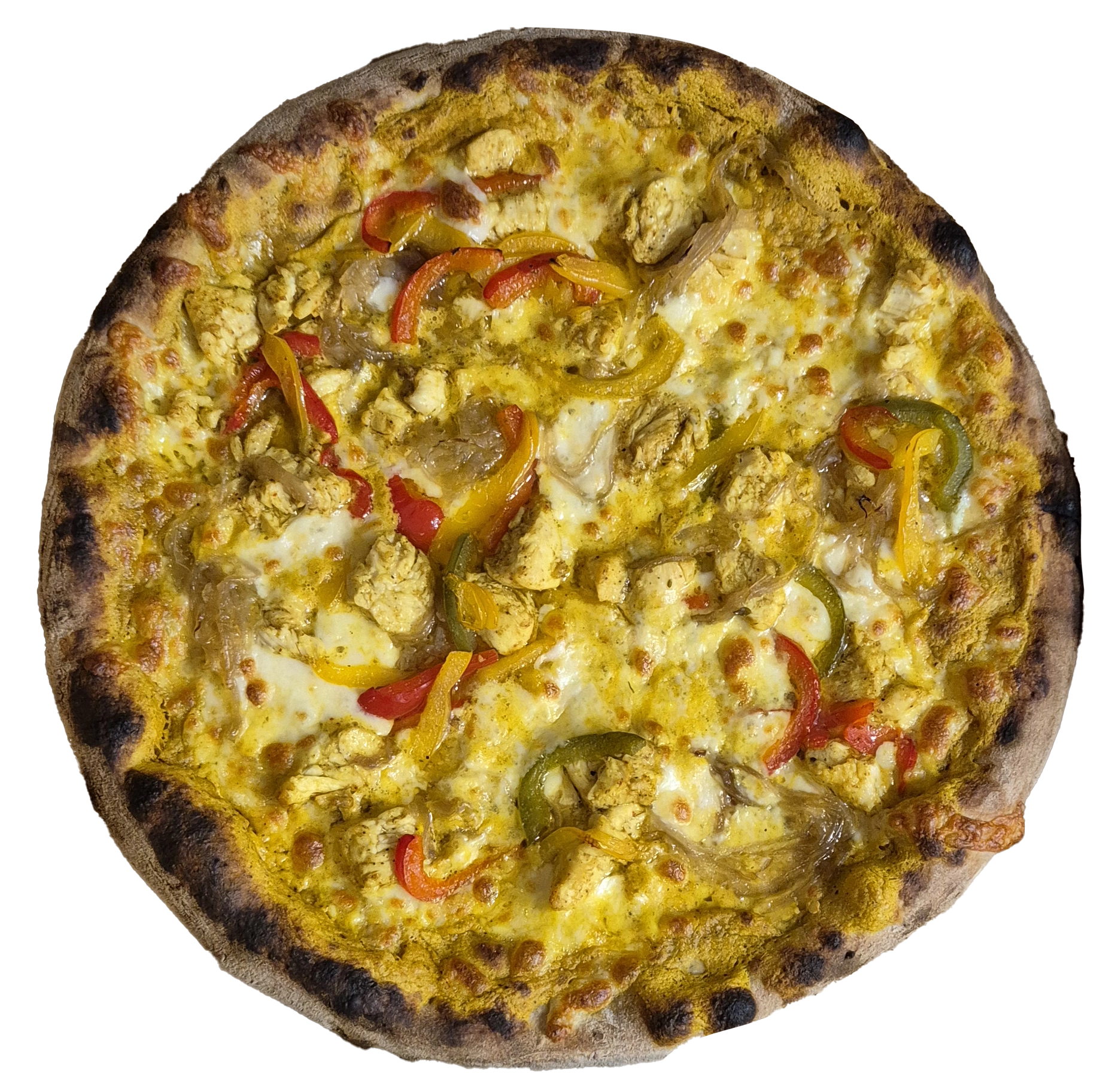 pizza fait à sollies avec un gout burger